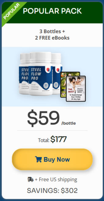 Steel Flow Pro 3 bottle